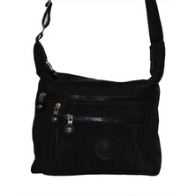 Bizoon 265 Su Geçirmez Kumaş Fermuarlı Kadın Omuz Çantası 30X24