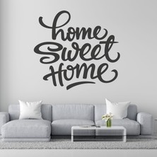 Boldwallz Home Sweet Home Dekoratif Duvar Stickerı, Duvar Dekorasyon Yazıları, Duvar Sticker