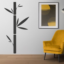 Boldwallz Bambu Ağaç Dekoratif Duvar Stickerı, Duvar Dekorasyon Yazıları, Duvar Sticker