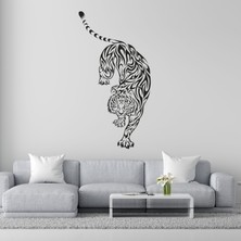 Boldwallz Kaplan Tiger Dekoratif Duvar Stickerı, Duvar Dekorasyon Yazıları, Duvar Sticker