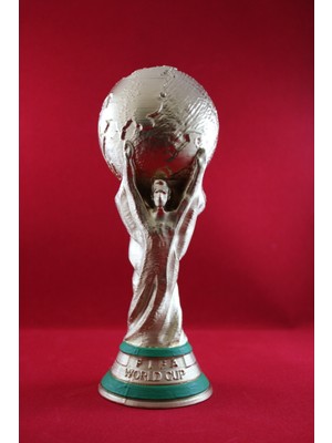 Dünya Kupası Fifa World Cup Messi Altın Figür Biblo Büst (25) cm