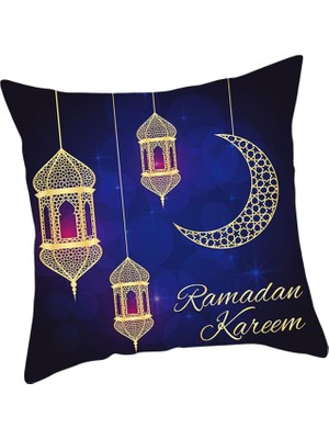 Beverly Ramazan Yastığı Kapak Ay ve Oturma Odası Araba Yastığı Süslemeleri Tarzı A (Yurt Dışından)
