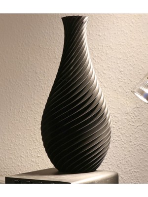 Turansoy Craft Kordon Dekoratif Modern Vazo 20 cm