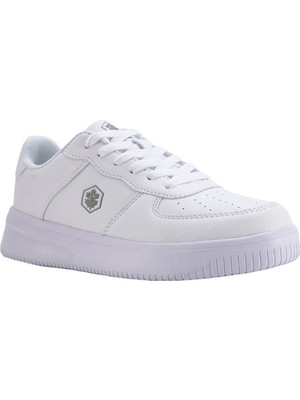 Lumberjack Fınster Wmn 3fx Kadın Sneaker Suni Deri Beyaz Garson Ayakkabı EVA Taban