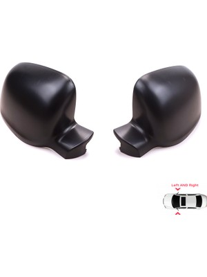 Bross Otomotiv BSP1107 Renault Kangoo Citan W415 W420 Townstar NV250 Için Sağ Sol Yan Dış Ayna Kapağı 963736915R 963747198R