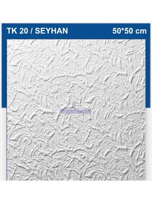 Güloğlu Storpiyer Stropiyer Tavan Kaplama 50X50 Gkpç Seyhan - 8 Adet