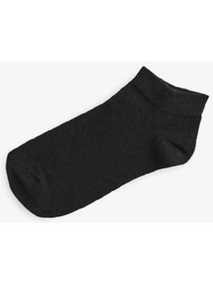 Black Arden Socks Ekonomik Paket Siyah Patik Çorap 10'lu