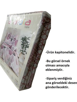 Anatolia 4 Mevsim Kapitoneli Tek Kişilik Nevresim-Pike Complete SET-5242-01