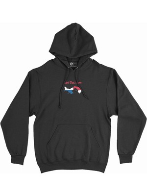Cix Land That I Love Panama Minimal Kapşonlu Sweatshirt Hoodie