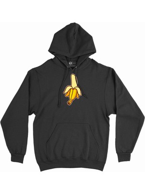 Cix Muz Minimal Kapşonlu Sweatshirt Hoodie