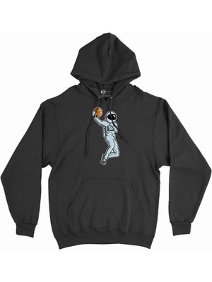Cix Basketbol Oyuncu Astronot Kapşonlu Sweatshirt Hoodie