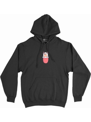 Cix Inek Minimal Kapşonlu Sweatshirt Hoodie