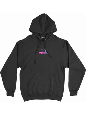 Cix Hong Kong Renkli Minimal Kapşonlu Sweatshirt Hoodie