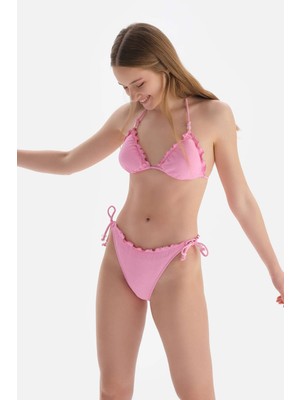 Dagi Pembe Spagetti Bikini Alt