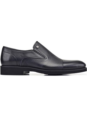 Nevzat Onay Siyah Günlük Bağcıksız Erkek Ayakkabı -93621-