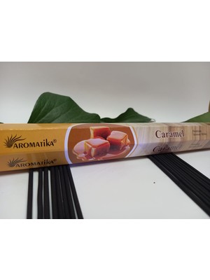 Aromatika Caramel Aromalı Premium Çubuk Tütsü