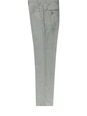 Kiğılı 7 Drop Slim Fit Dar Kesim Yünlü Klasik Kumaş Pantolon