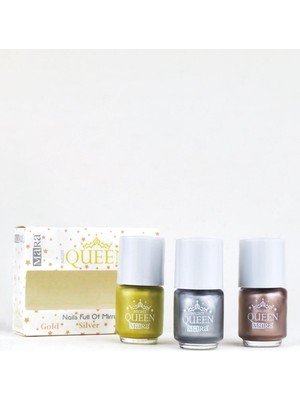 Mara Night Queen Nail Polish 3'lu Set