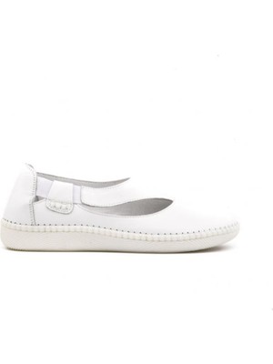 Derinet Casual Hakiki Deri Kadın Ayakkabı