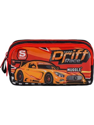 muggle Erkek Çocuk Muggle Drift Car Kalem Çantası MU9536