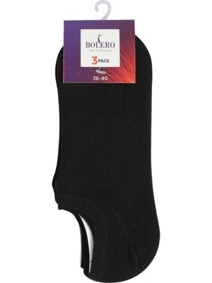 Bolero 3'lü Pamuklu Sneakers Çorap