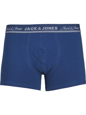 Jack & Jones Logolu Boxer &amp; Çorap Seyahat Kiti- Solid