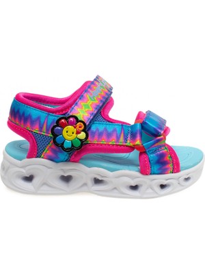 Skechers 302675 N Heart Lights Sandals Çocuk Sandalet