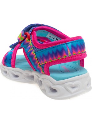 Skechers 302675 N Heart Lights Sandals Çocuk Sandalet