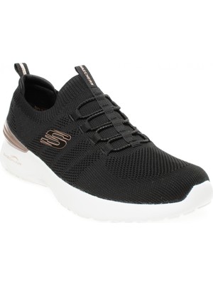 Skechers Skech-Air Dynamight - Perfect Steps Kadın Siyah / Pembe Altin Spor Ayakkabı 149754 Bkrg