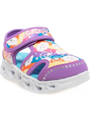 Skechers 302977 N Heart Lights Sandal Cutie Clouds Çocuk Sandalet