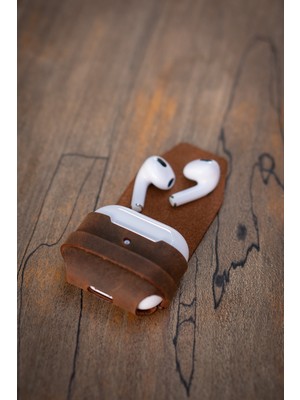 Minimal X Design Minimal x Airpods 3 Gerçek Deri Kılıf - Apple Airpods 3 Uyumlu - Minimalist Şık Tasarım