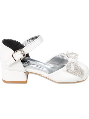 Civil Girls Kız Çocuk Babet 33-37 Numara Beyaz