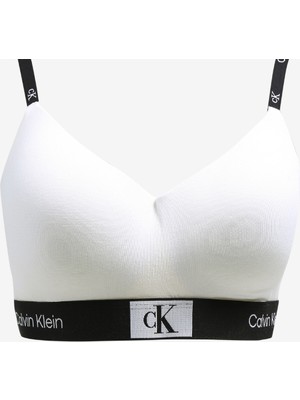 Calvin Klein Bralet Sütyen, 85 B, Beyaz