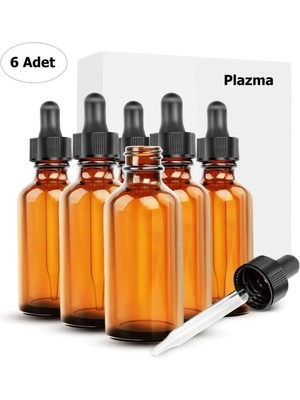 Paradise Plazma Damlalıklı Amber Şişe 30 ml x 6 Adet