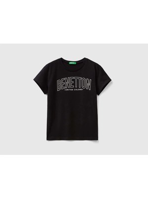 Benetton Kız Çocuk Tshirt 3096C10C8-001