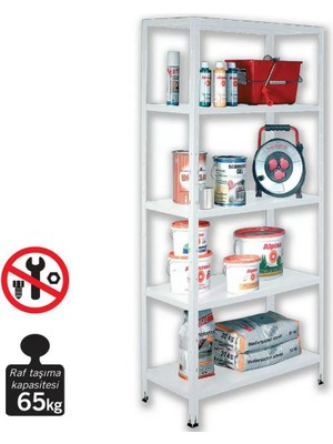 Evinizin Atölyesi Depo Rafı,metal Raf,metal Saksılık Çiçeklik,balkon     Rafı,yük Rafı,dolap