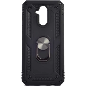 Heptek İletişim Huawei Mate 20 Lite Kılıf Tank Zırh Yüzüklü Mıknatıslı Standlı Kapak (Vega)