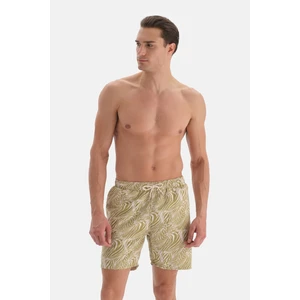 Yeşil Zebra Des. Orta Şort