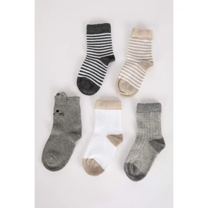 Erkek Bebek 5'li Pamuklu Uzun Çorap A1376A5NS