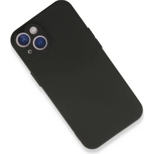 Bilişim Aksesuar Apple iPhone 14 Kılıf First Silikon - Siyah