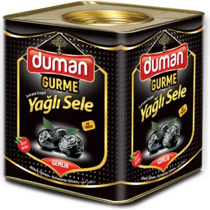 Duman Gurme Gemlik Yağlı Sele Siyah Zeytin S Boy (290-320) Klb 10 KG