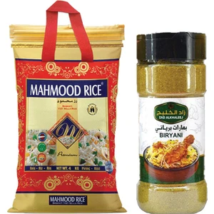 Zad Alkhaleej Baharat Biryani 200 Gr+Mahmood Rice Basmati Pirinç 4 kg
