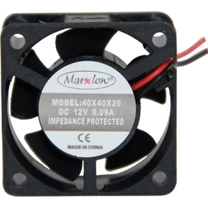 40X40X20MM 12V Dc 2 Pin Plastik Kasa Fanı