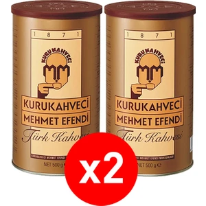 Kurukahveci Mehmet Efendi Türk Kahvesi 500 gr 2 Adet