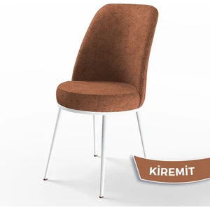 Concept Dexa Serisi Üst Kalite Mutfak Sandalyesi Metal Beyaz Iskeletli 1 Adet  Sandalye