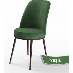 Concept Dexa Serisi Üst Kalite Mutfak Sandalyesi Metal Kahverengi Iskeletli 1 Adet  Sandalye