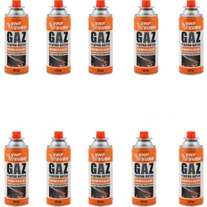 Rekotools-Kamp Ocak Gazı Valfli Kartuş 227GR - 10 Adet
