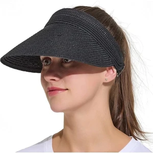 Kadın Hasır Vizör Şapka