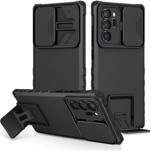 Simple Life Samsung Galaxy NOTE20 Ultra Pc + Yumuşak Tpu Kamera Sürgülü Pencere Koruyucu Kılıf (Yurt Dışından)