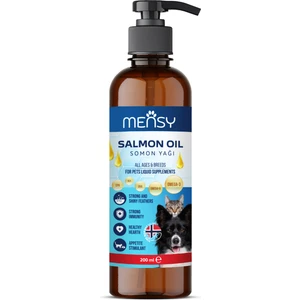 Kedi ve Köpekler Için Somon Yağı 200ML